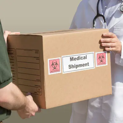 Medical Courier with Titan Cargo Solutions
